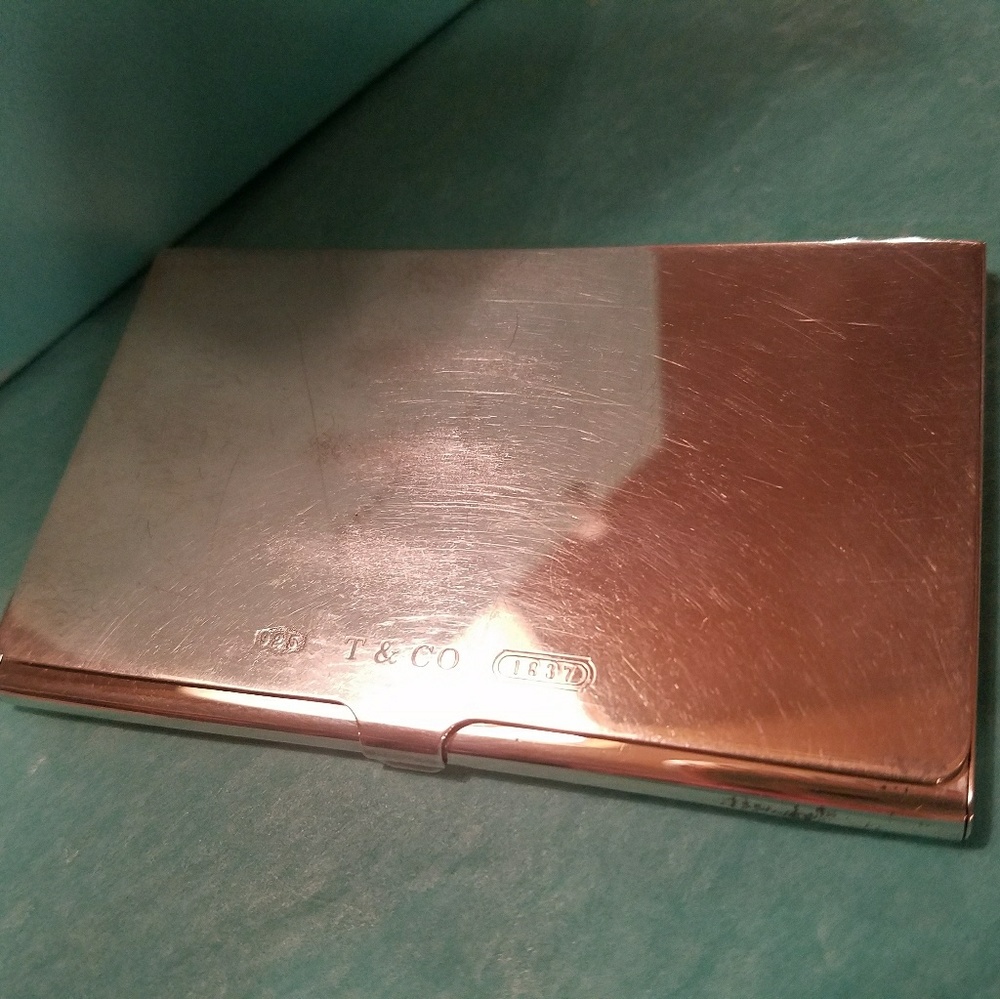 Tiffany & Co. Sterling Silver Card Holder